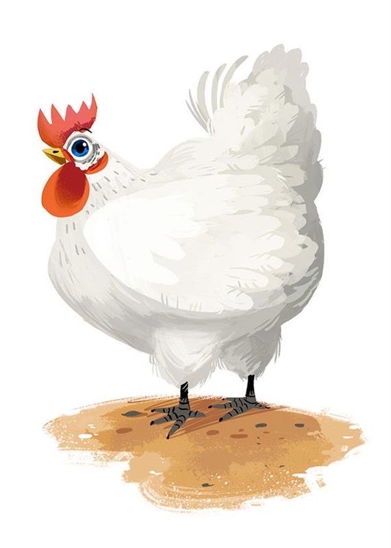 La gallina Cesarina by Elisa - Illustrated by Elisa, Francesca, Maria Luisa e Jennifer - Ourboox.com