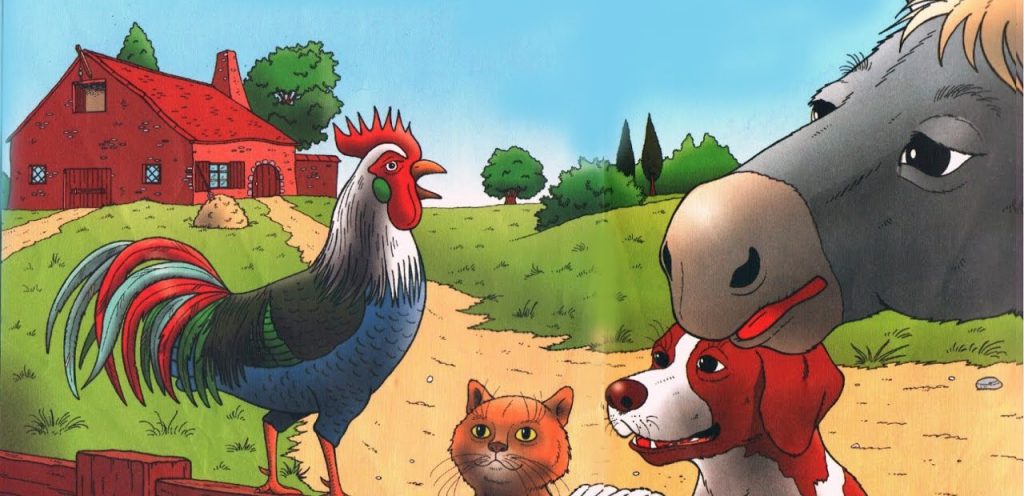 الأصدقاء الأربعة by besan - Illustrated by بيسان محمود العرجان - Ourboox.com