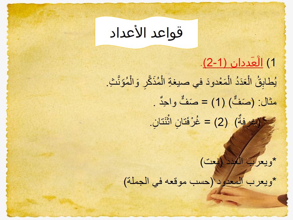 كتاب النحو (العدد) by shahd shwike - Illustrated by شهد شويكي ,هيجر بدر,سيرين شحادة - Ourboox.com