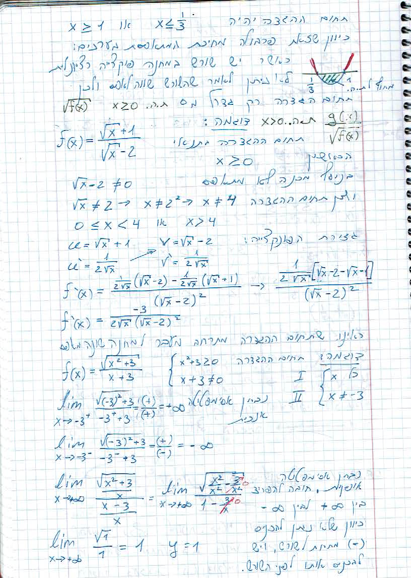 סיכום קורס מתמטיקה – מכינה 2021 by משה שורץ - Ourboox.com