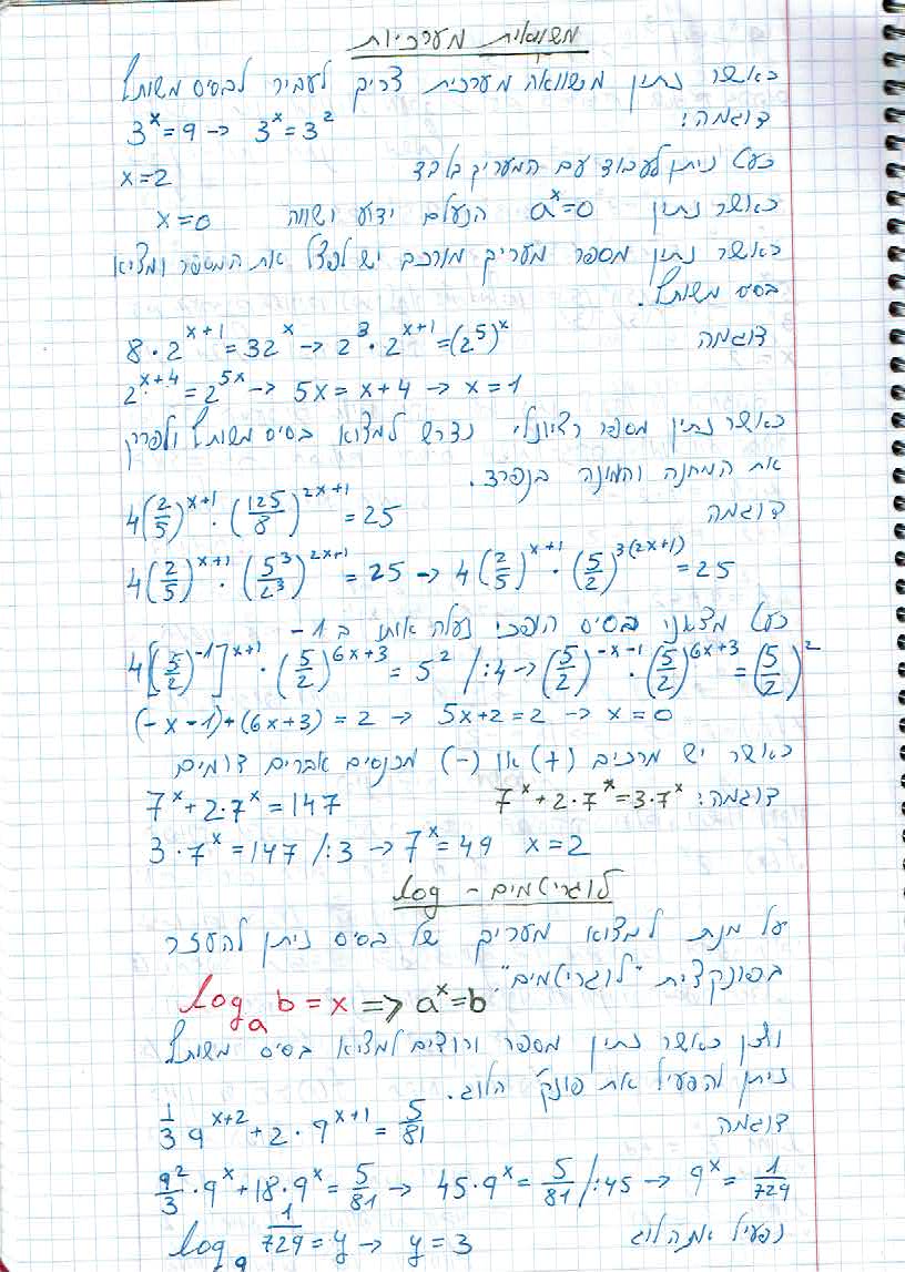 סיכום קורס מתמטיקה – מכינה 2021 by משה שורץ - Ourboox.com