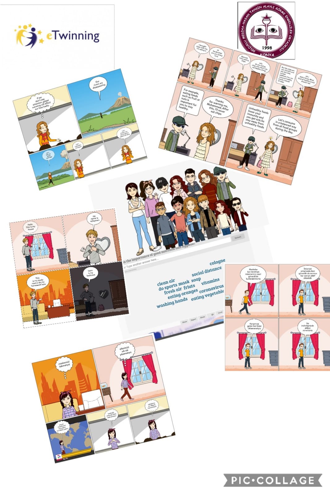 M.H.T.Alaylı School Comics Book by seda kara - Ourboox.com