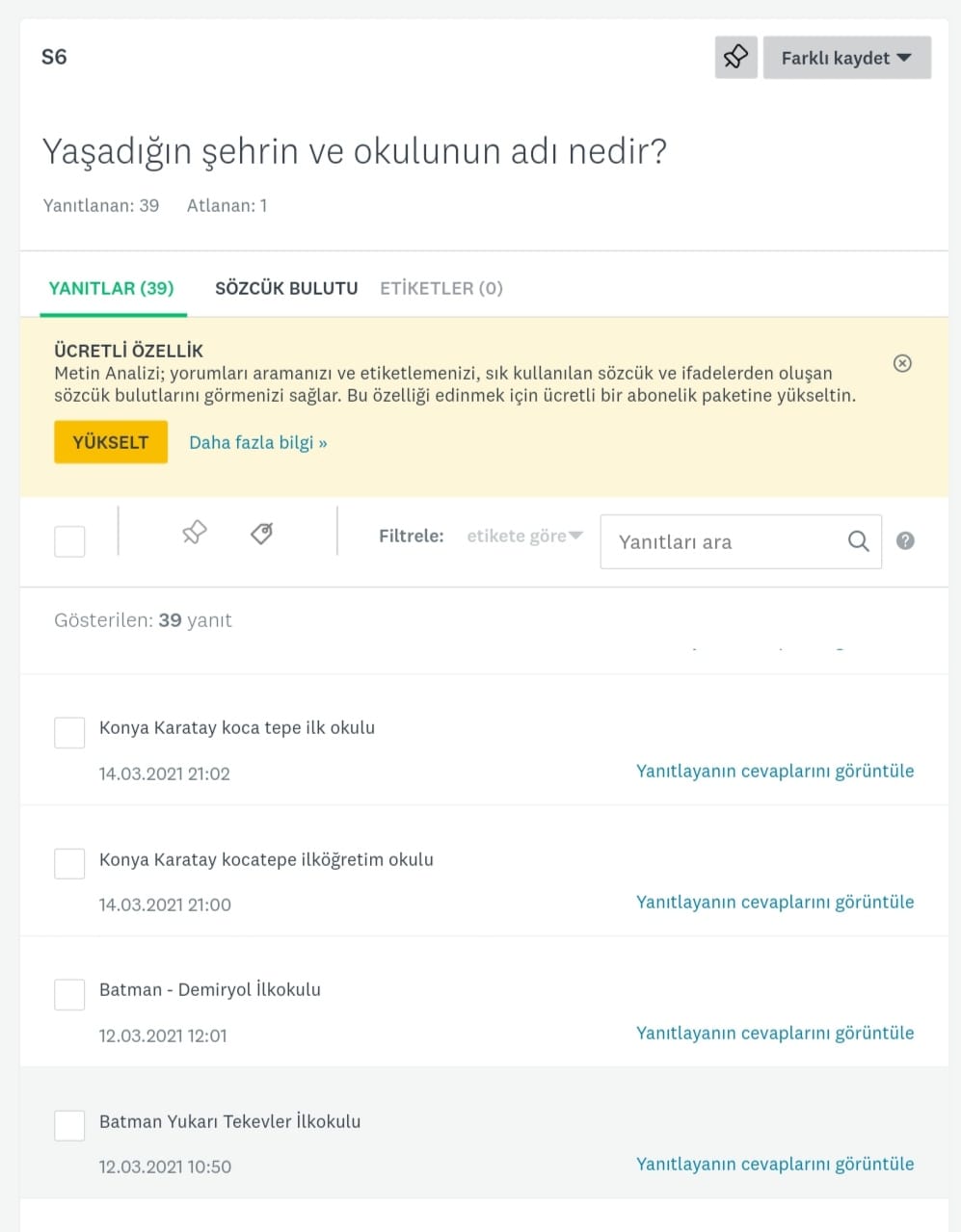 DOĞANIN KORUYUCUYU MELEKLERİ – ÖĞRENCİ İLK TESTİ ANALİZLERİ by Damla YILMAZ - Ourboox.com