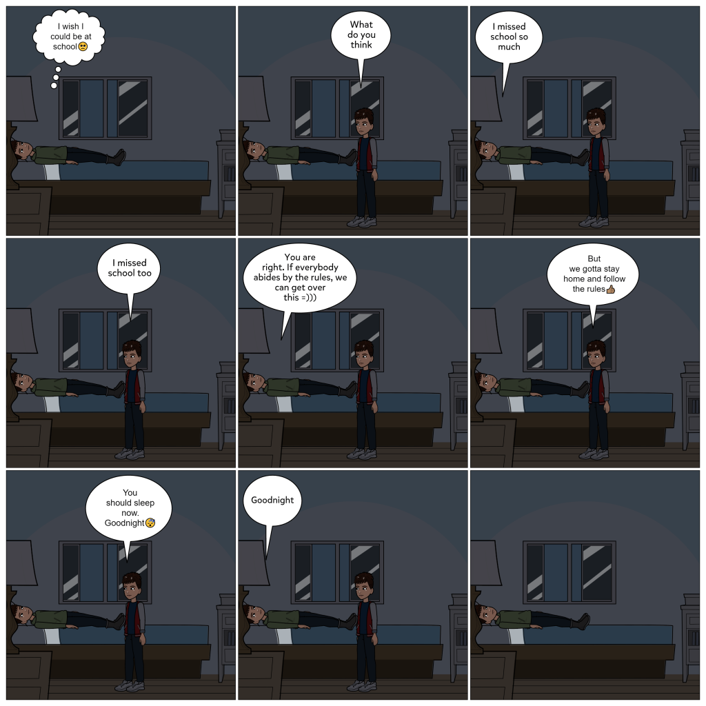 My Pandemic Diary Comic Book by Sevim Haskaya - Illustrated by Mehmet Selahattin Çolak Primary School - Ourboox.com