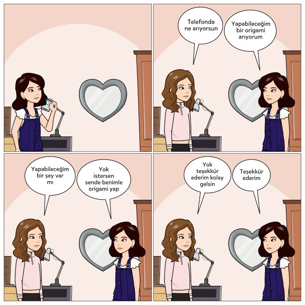 My Pandemic Diary Comic Book by Sevim Haskaya - Illustrated by Mehmet Selahattin Çolak Primary School - Ourboox.com