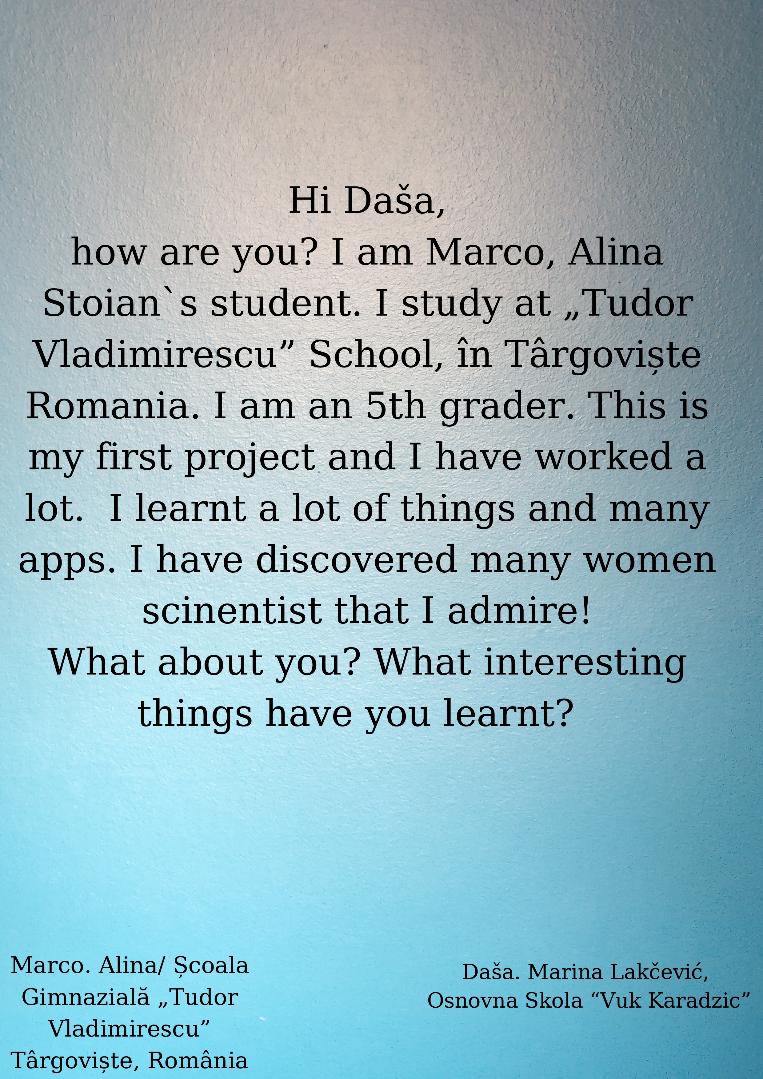 I know about women scientists by Alina Stoian - Ourboox.com