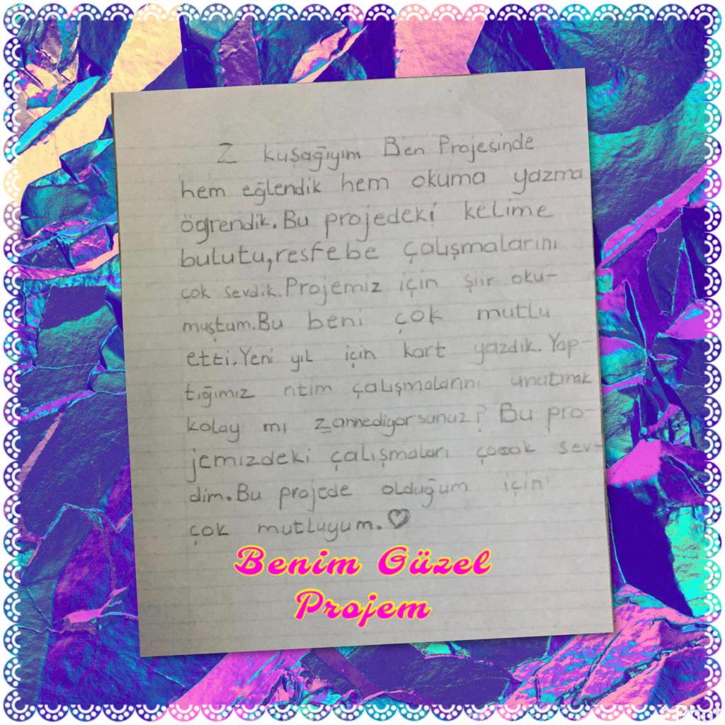 BENİM GÜZEL PROJEM Z KUŞAĞIYIM BEN by Fındık Çalışkan - Ourboox.com