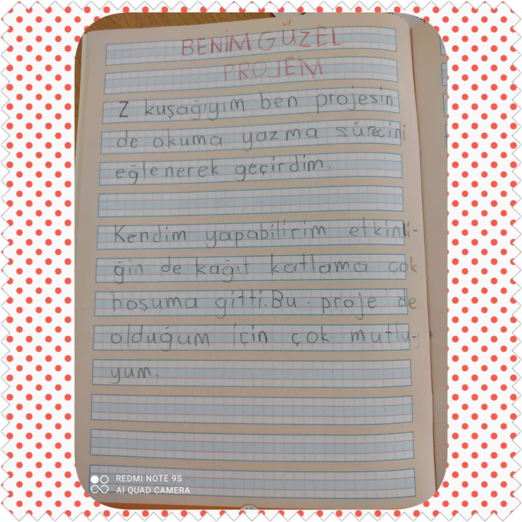 BENİM GÜZEL PROJEM Z KUŞAĞIYIM BEN by Fındık Çalışkan - Ourboox.com