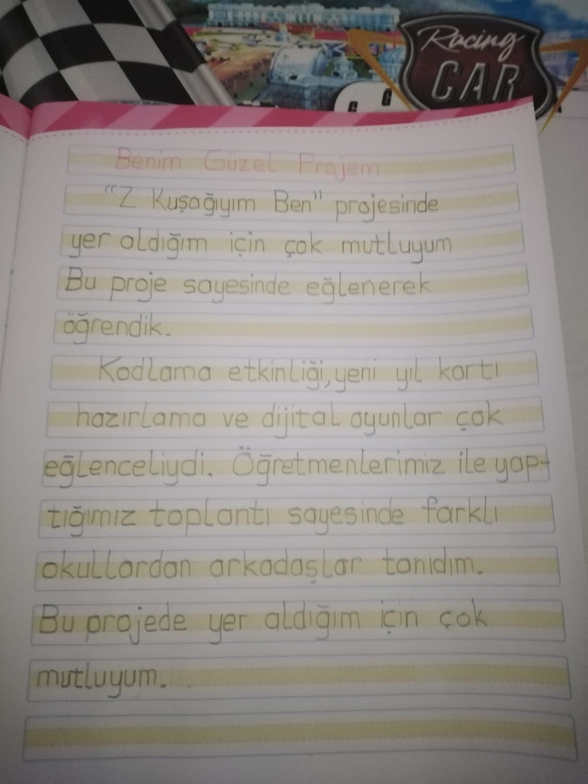 BENİM GÜZEL PROJEM Z KUŞAĞIYIM BEN by Fındık Çalışkan - Ourboox.com