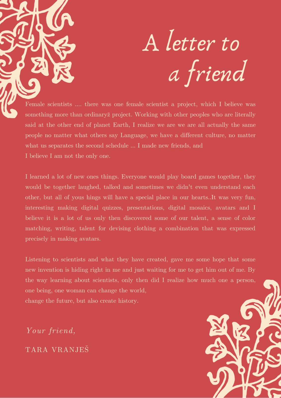 I know about women scientists by Alina Stoian - Ourboox.com