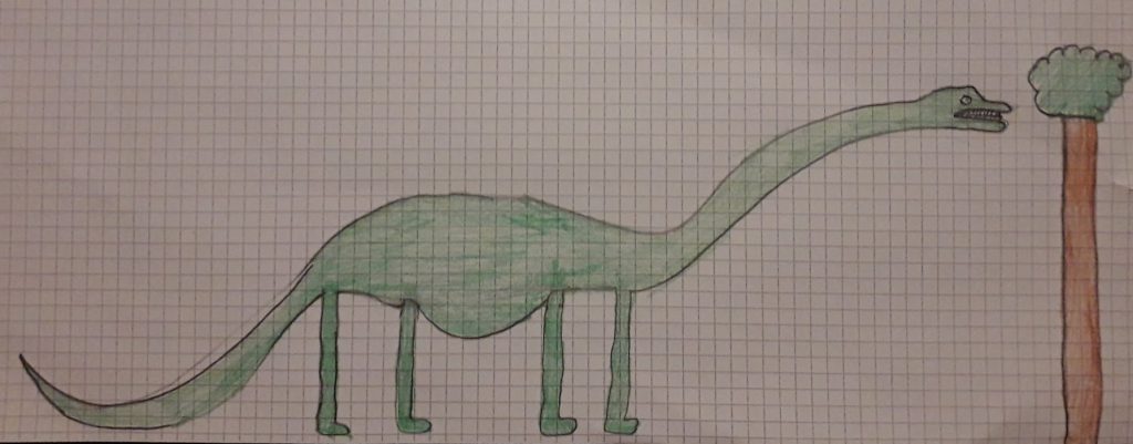 I dinosauri by Paola Gertosio - Illustrated by Alunni della classe 3^ di S.Croce - Ourboox.com
