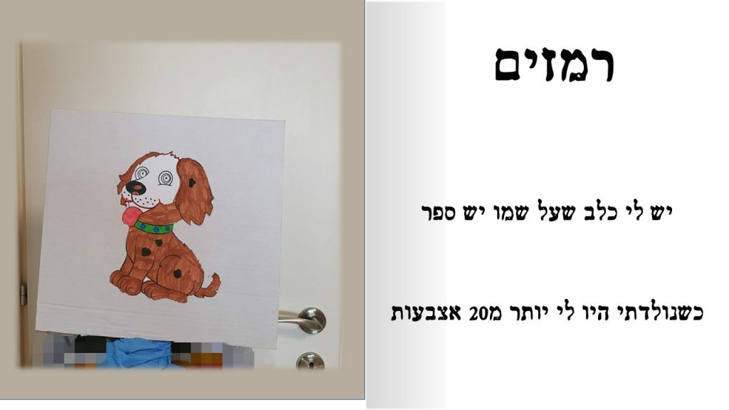 הדמות במסכה כיתת ערבה תשפ”א by mezi - Ourboox.com