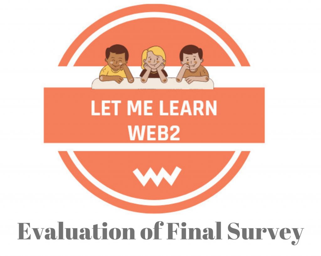 Let me learn Web 2.0- Evaluation of final surveys by Çiğdem Dervişoğlu - Ourboox.com