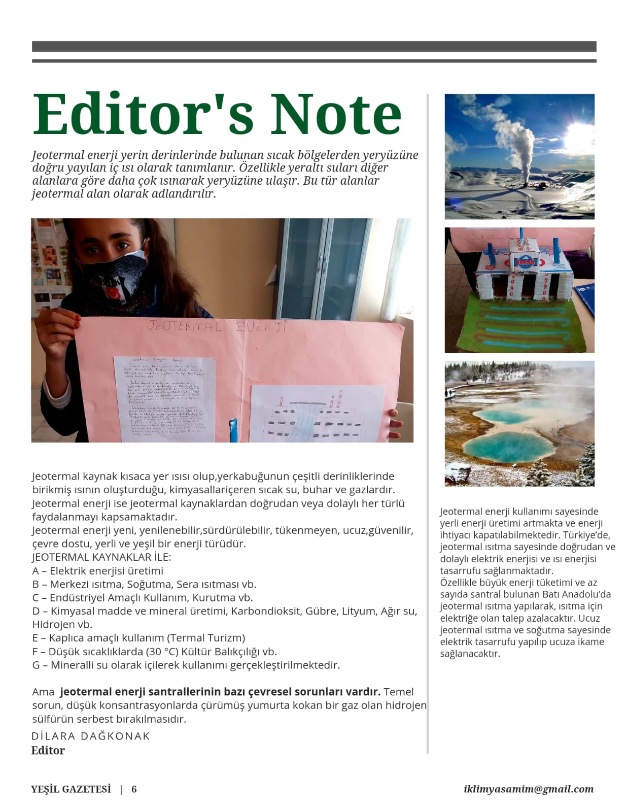 YEŞİL GAZETESİ by Merve Altunyurt - Ourboox.com