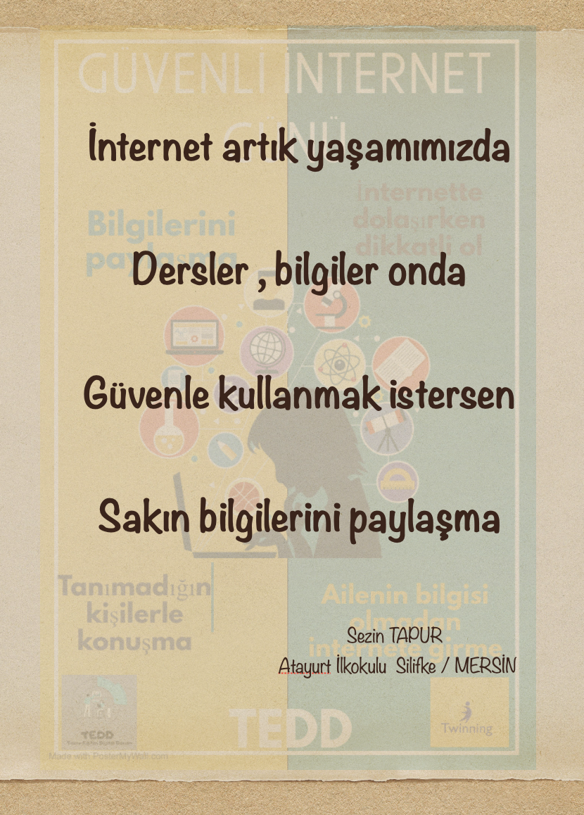 GÜVENLİ İNTERNET GÜNÜ ŞİİRLERİMİZ by Yücel Aktaş - Ourboox.com