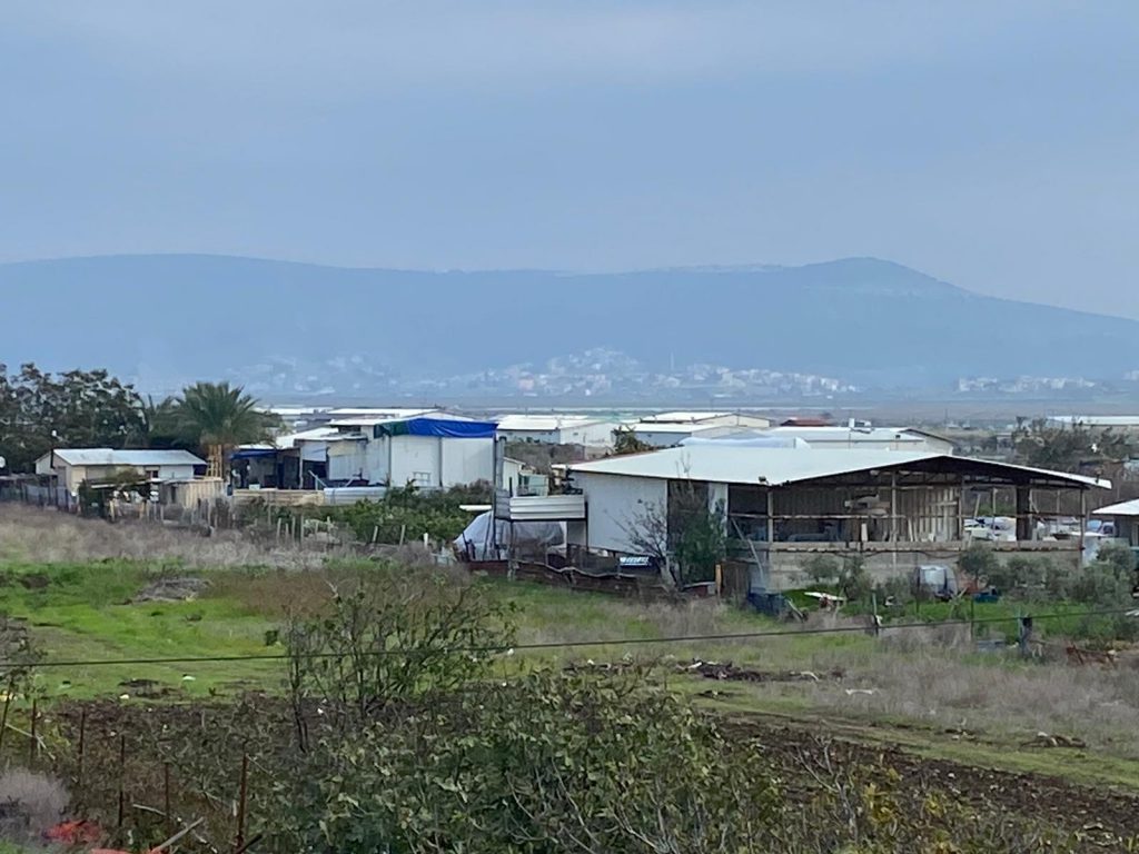 تصوير في أعقاب جولة في سهل البطوف