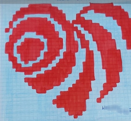 Kilim is the mirror of the heart, the heart is sound project student motif designs by Zarife ÖZKAN - Ourboox.com