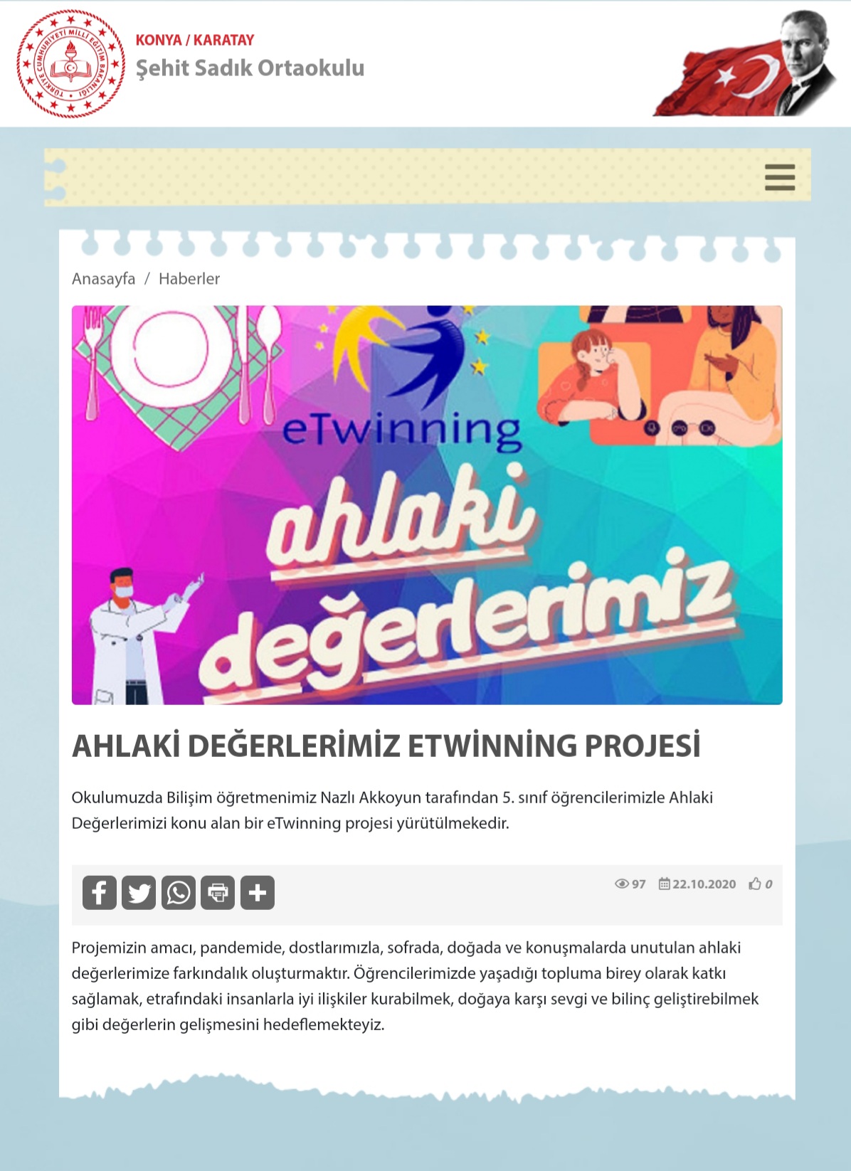 AHLAKİ DEĞERLERİMİZ by Zehra ünver - Ourboox.com