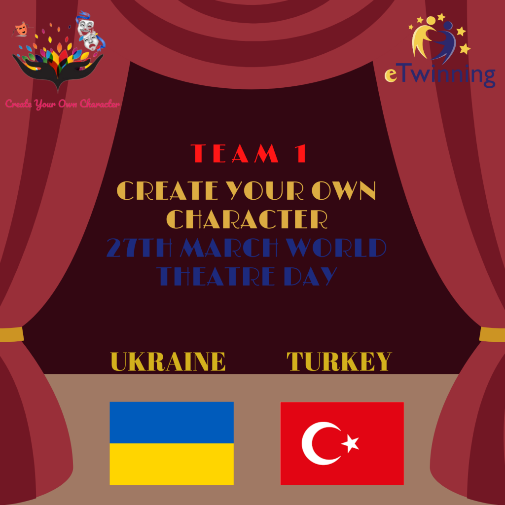 Create Your Own Character eTwinning Project Team1 by Nazan Şah - Ourboox.com