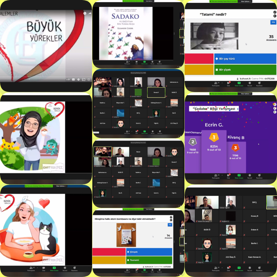 KÜÇÜK KALEMLER BÜYÜK YÜREKLER by kader turan - Illustrated by Dürdane GÜNER,Yasemin BALABAN,Bülent BALABAN,Taner YAZAR,Gülizar YAZAR - Ourboox.com