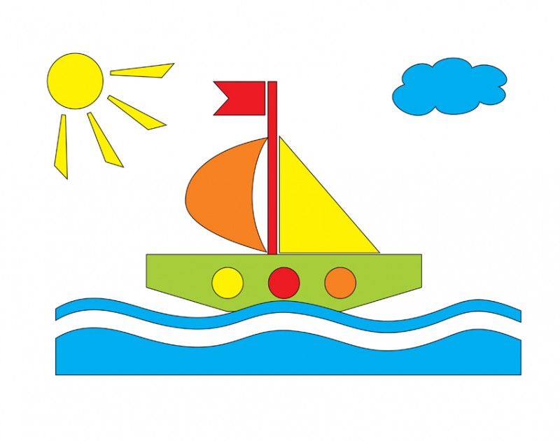 Геометрични фигури-знам и мога by Emilia Kaneva - Ourboox.com