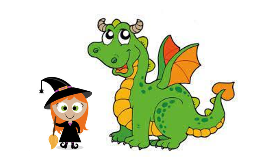 The dragon and the witch by itay - Ourboox.com