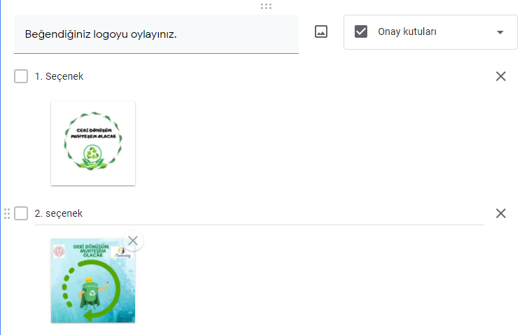 GERİ DÖNÜŞÜM MUHTEŞEM OLACAK eTwinning PROJESİ LOGO VE AFİŞ ANKETLERİ VE SONUÇLARI by Gülsüm KOCAKAPLAN AÇIKYER - Ourboox.com