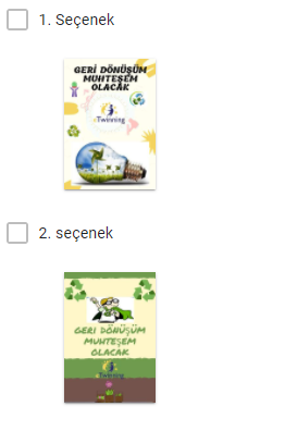 GERİ DÖNÜŞÜM MUHTEŞEM OLACAK eTwinning PROJESİ LOGO VE AFİŞ ANKETLERİ VE SONUÇLARI by Gülsüm KOCAKAPLAN AÇIKYER - Ourboox.com