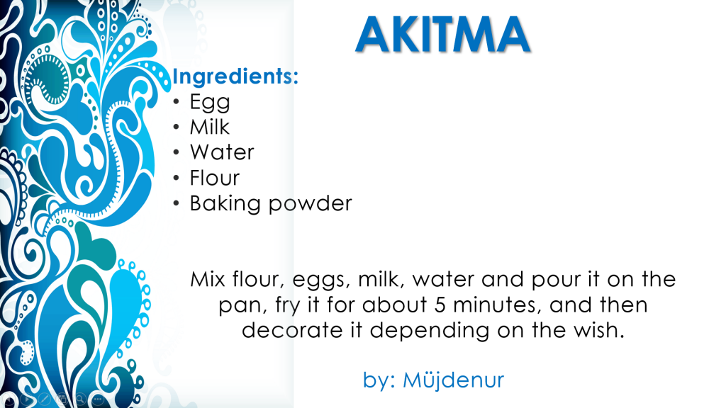 TURKISH COOK BOOK by Namık Kemal Secondry School - Illustrated by Namık Kemal Secondry School - Ourboox.com