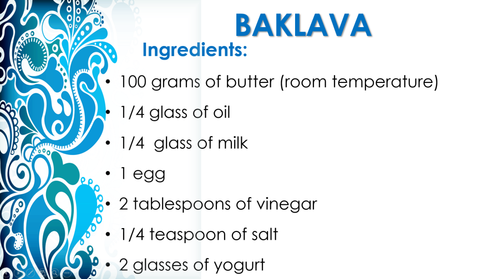 TURKISH COOK BOOK by Namık Kemal Secondry School - Illustrated by Namık Kemal Secondry School - Ourboox.com