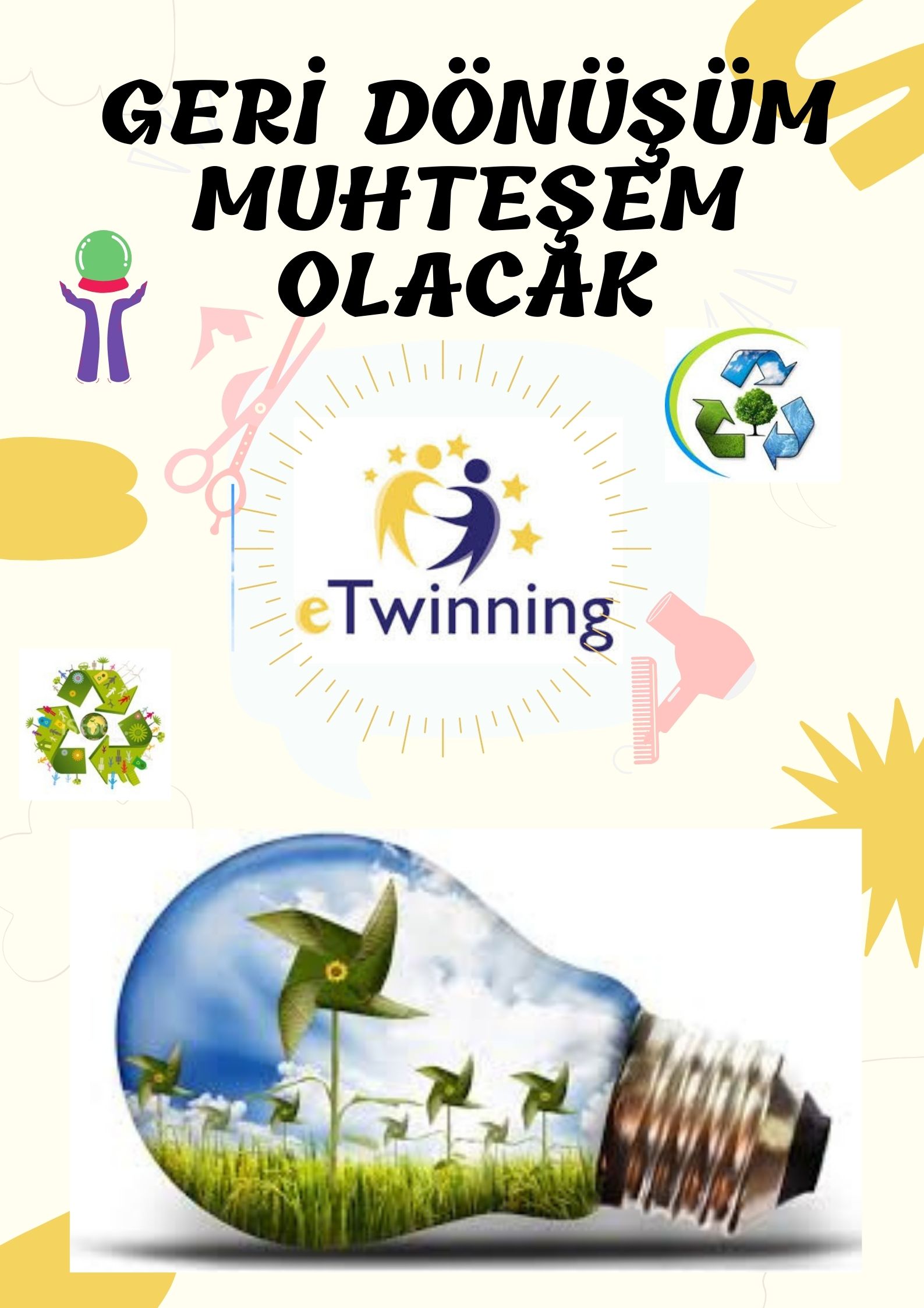 GERİ DÖNÜŞÜM MUHTEŞEM OLACAK eTwinning PROJESİ LOGO VE AFİŞ ANKETLERİ VE SONUÇLARI by Gülsüm KOCAKAPLAN AÇIKYER - Ourboox.com