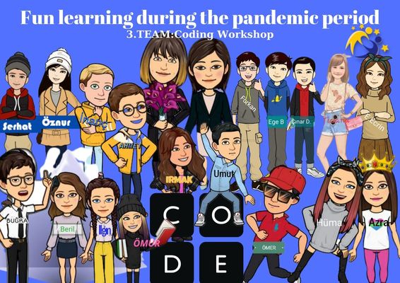 FUN LEARNING DURING THE PANDEMIC PERIOD COLLABORATIVE CODING ACTIVITY by BİRSEN ATEŞ ŞENTÜRK - Ourboox.com