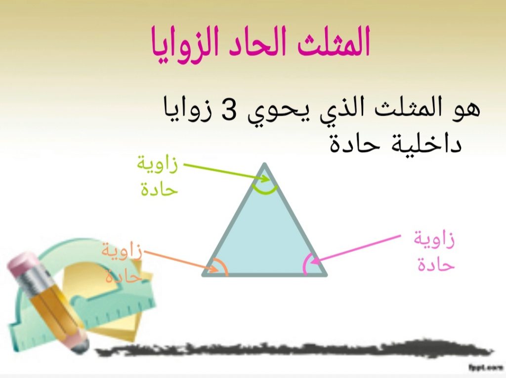 انواع المثلثات by lobna - Ourboox.com