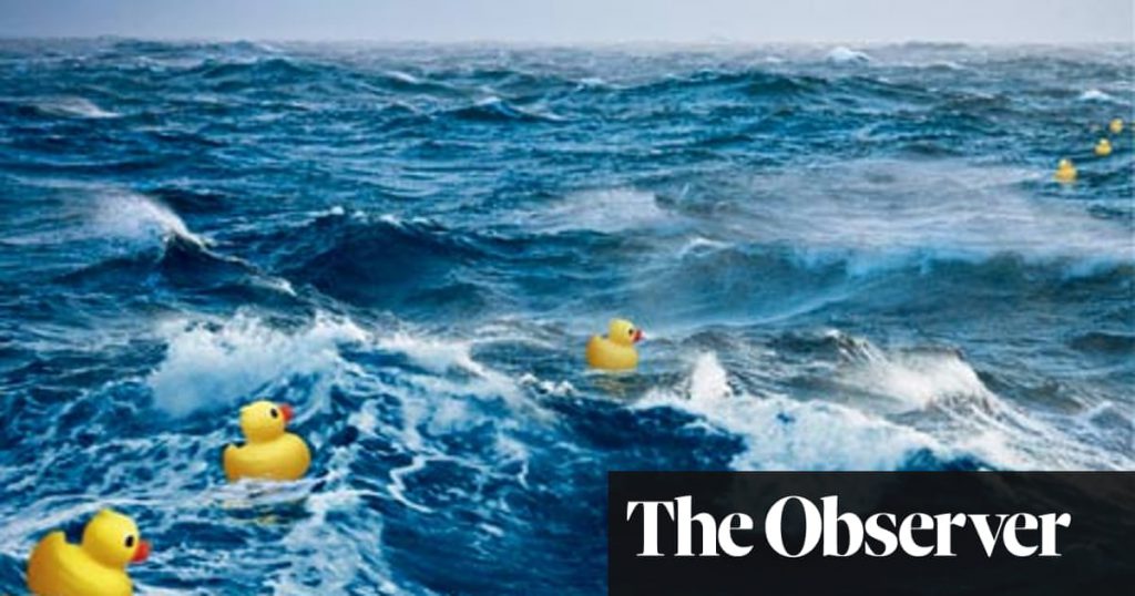 The yellow rubber duck who crossed the ocean by or hameiri - Ourboox.com