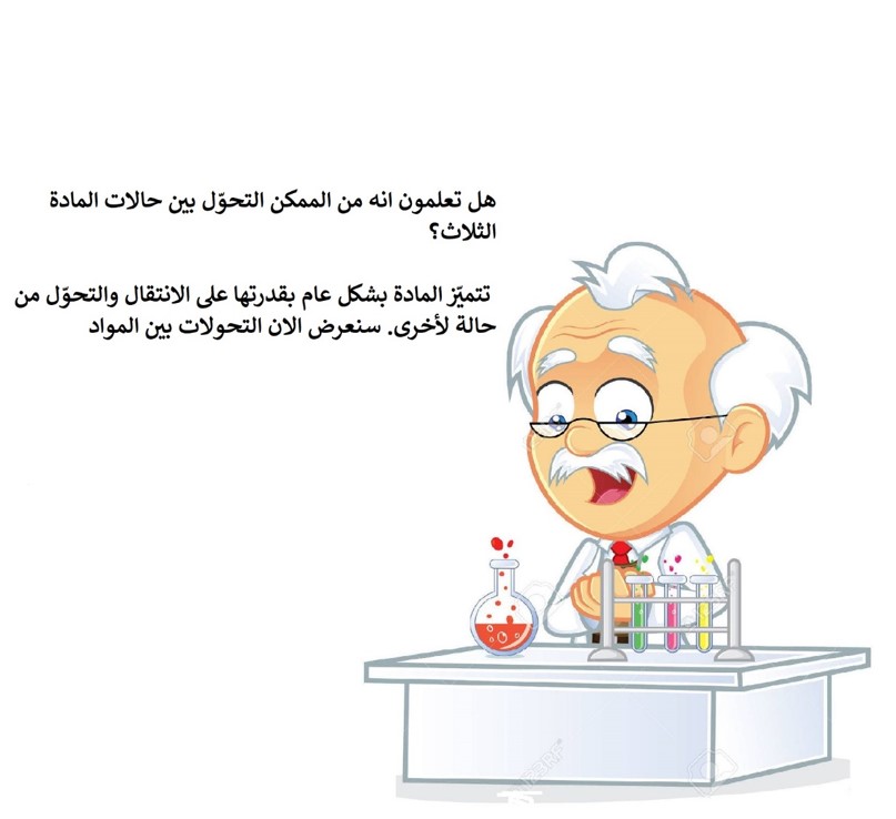 العلوم المادة وحالاتها by Dana - Illustrated by دانا زريقي وورود منصور - Ourboox.com