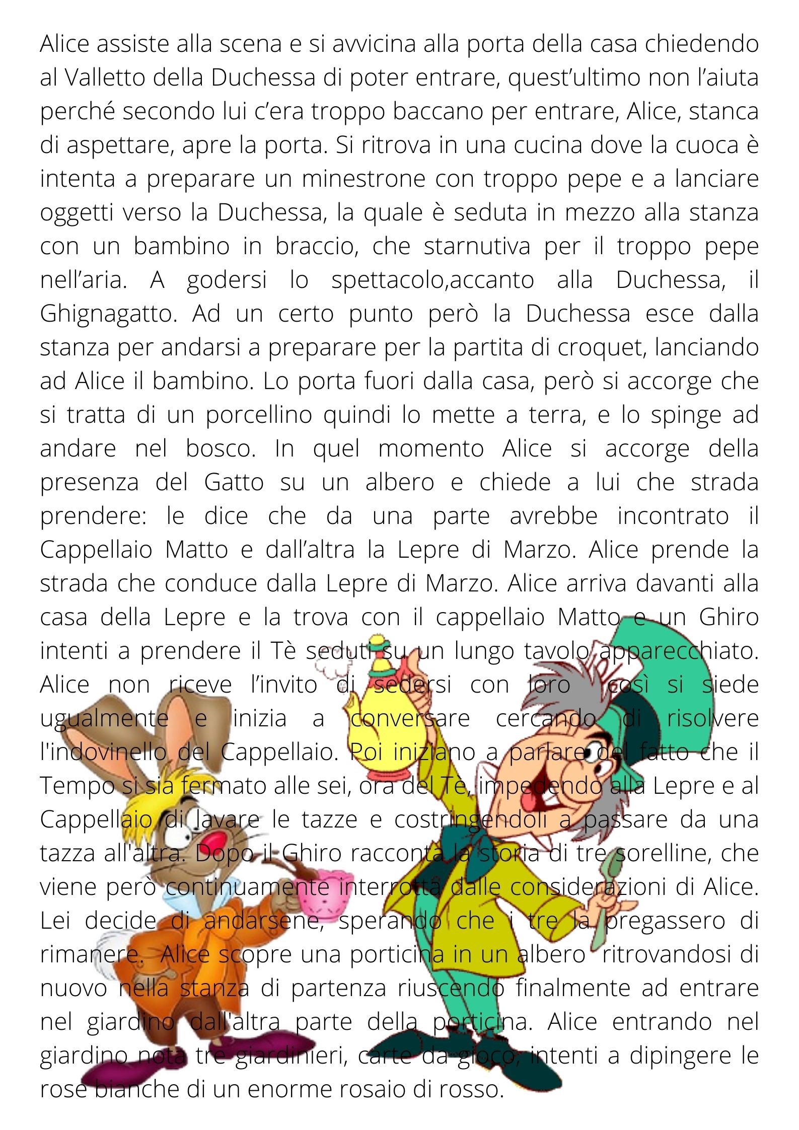 Alice nel paese delle meraviglie by Sara Perdonò - Ourboox.com