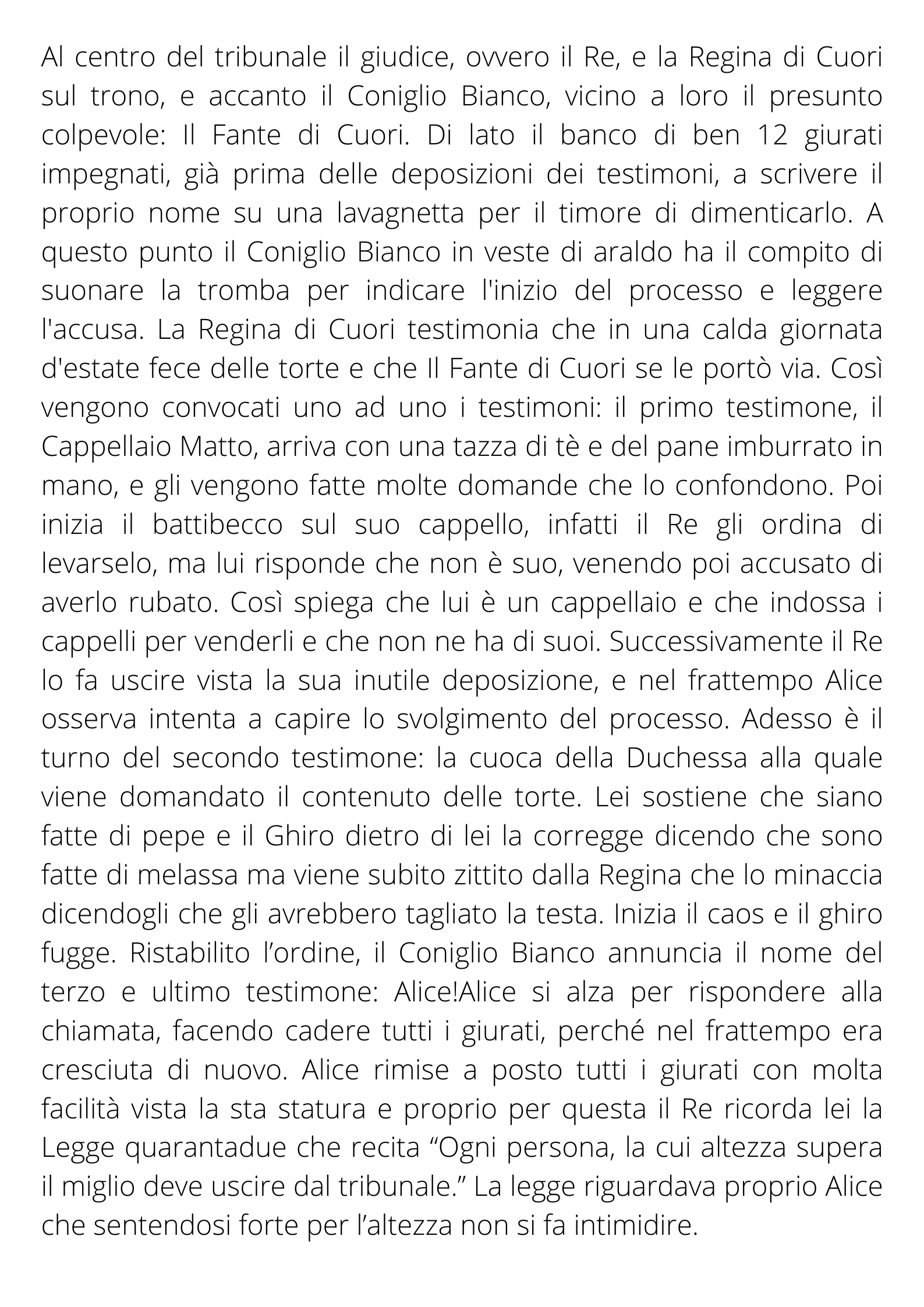 Alice nel paese delle meraviglie by Sara Perdonò - Ourboox.com