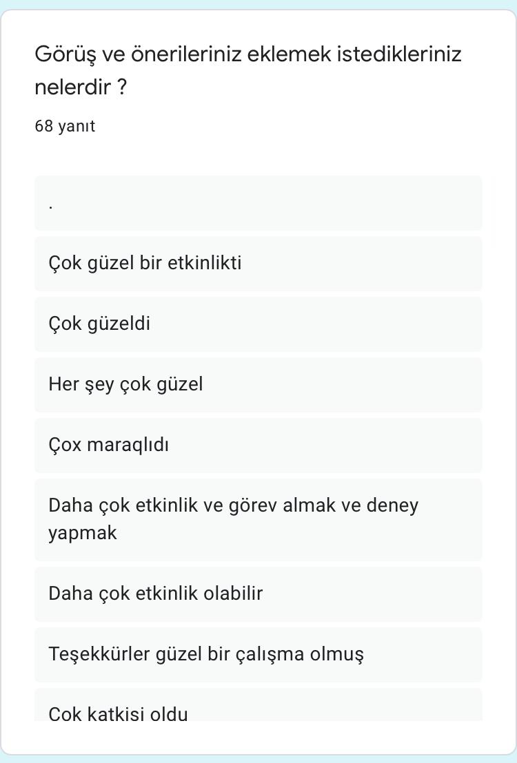 Oyunun Eğitici Gücü Projesi Öğrenci Son Test Anket Sonuçları by ORHAN KILIÇ - Ourboox.com