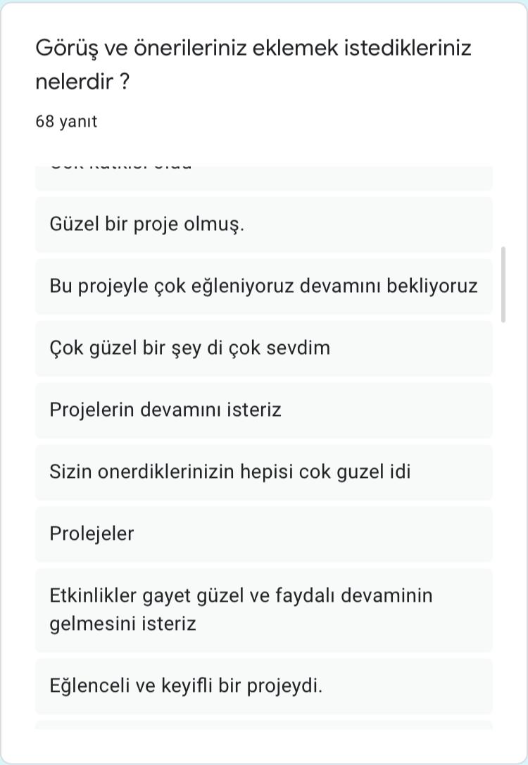 Oyunun Eğitici Gücü Projesi Öğrenci Son Test Anket Sonuçları by ORHAN KILIÇ - Ourboox.com