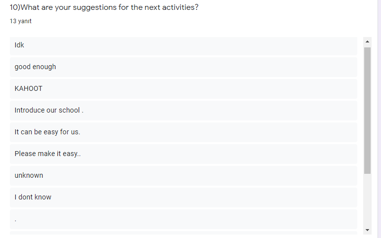 November Evaluation for Students by Behiye Yabancı - Ourboox.com