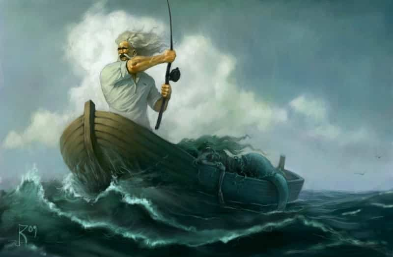 “Старий та море” by Rodion Harmash - Illustrated by Гармаш Родіон - Ourboox.com