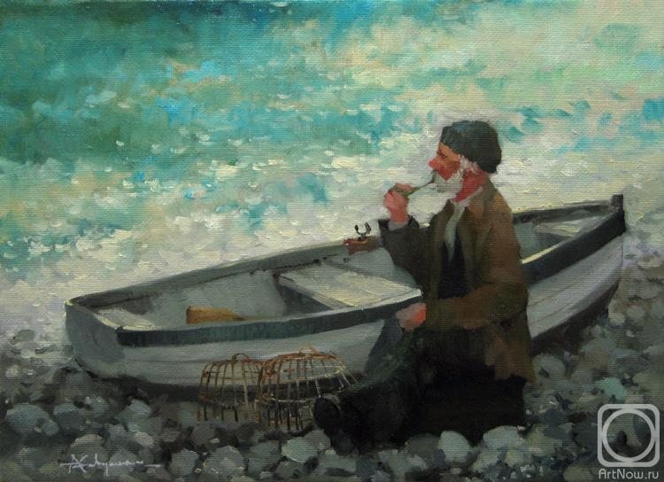 “Старий та море” by Rodion Harmash - Illustrated by Гармаш Родіон - Ourboox.com