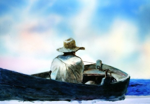 “Старий та море” by Rodion Harmash - Illustrated by Гармаш Родіон - Ourboox.com