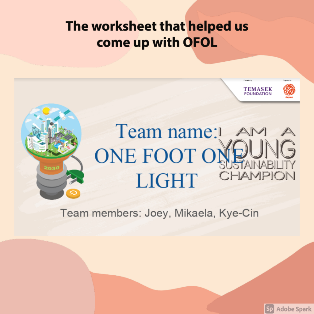 One Foot One Light by mikaela batalon - Ourboox.com