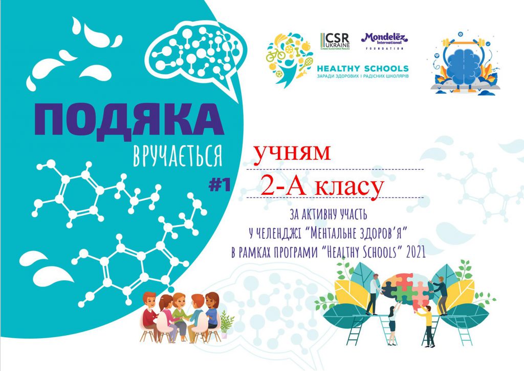 Активні, радісні, мега позитивні -все це про них- учнів 2-А класу