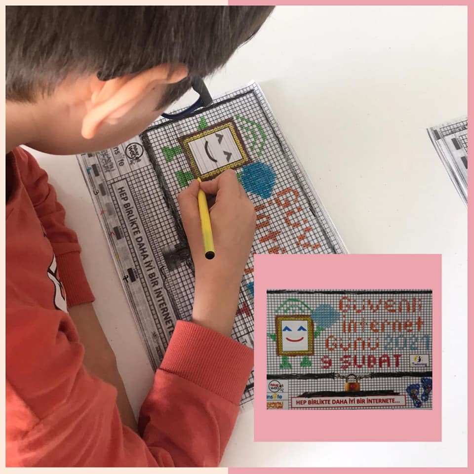 Safe Internet Day 2020(Güvenli İnternet Günü) Fun learning during the pandemic period-Pandemi döneminde eğlenceli öğrenme by Şule - Illustrated by Safer İnternet Day E Book - Ourboox.com