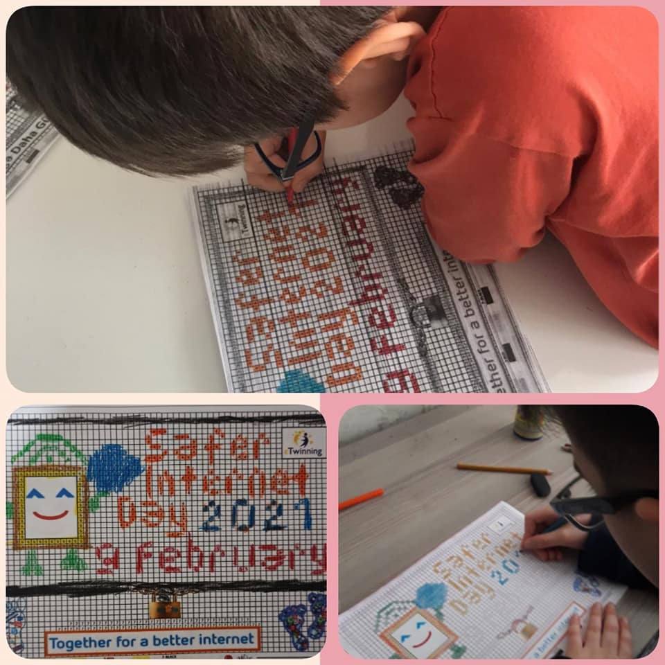 Safe Internet Day 2020(Güvenli İnternet Günü) Fun learning during the pandemic period-Pandemi döneminde eğlenceli öğrenme by Şule - Illustrated by Safer İnternet Day E Book - Ourboox.com