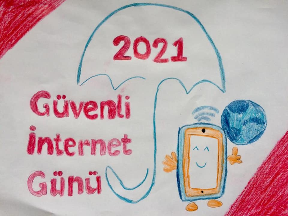 Safe Internet Day 2020(Güvenli İnternet Günü) Fun learning during the pandemic period-Pandemi döneminde eğlenceli öğrenme by Şule - Illustrated by Safer İnternet Day E Book - Ourboox.com