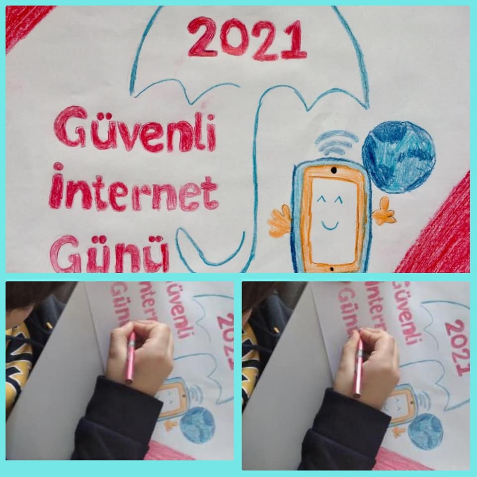 Safe Internet Day 2020(Güvenli İnternet Günü) Fun learning during the pandemic period-Pandemi döneminde eğlenceli öğrenme by Şule - Illustrated by Safer İnternet Day E Book - Ourboox.com