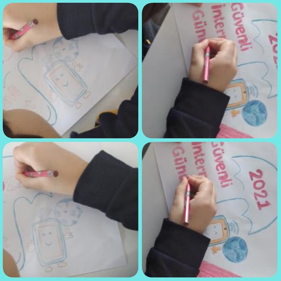 Safe Internet Day 2020(Güvenli İnternet Günü) Fun learning during the pandemic period-Pandemi döneminde eğlenceli öğrenme by Şule - Illustrated by Safer İnternet Day E Book - Ourboox.com